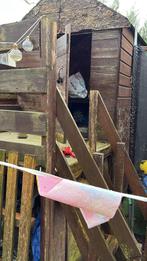 Gratis speelhuisje/opslag - Hout, Ophalen, Gebruikt, Hout