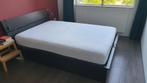 IKEA Malm Ottoman bed (140cm) met opbergruimte, Ophalen, Gebruikt, Zwart, Tweepersoons