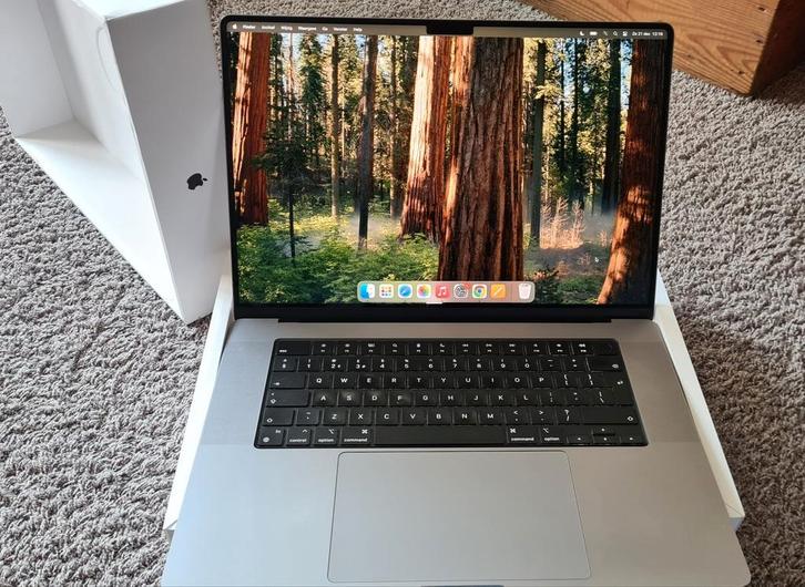 MacBook Pro 16 inch 2021 M1 Max 32GB RAM 512GB SSD, Computers en Software, Apple Macbooks, Zo goed als nieuw, MacBook Pro, 16 inch