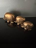 3 messing olifantjes, Ophalen