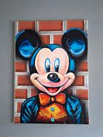 Acrylicpainting Mickey & Mini mouse 70x50x1,5cm, Ophalen of Verzenden