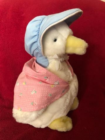 Beatrix Potter Knuffel Eend Pluche Jemima Puddle-Duck Eden beschikbaar voor biedingen