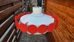 vintage design Doria lamp plafondlamp begin 60er jaren, Ophalen of Verzenden, Gebruikt, Glas, Retro design