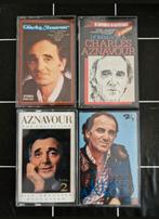 Verschillende cassettebandjes Charles Aznavour, Cd's en Dvd's, Cassettebandjes, Ophalen of Verzenden, Zo goed als nieuw, 2 t/m 25 bandjes