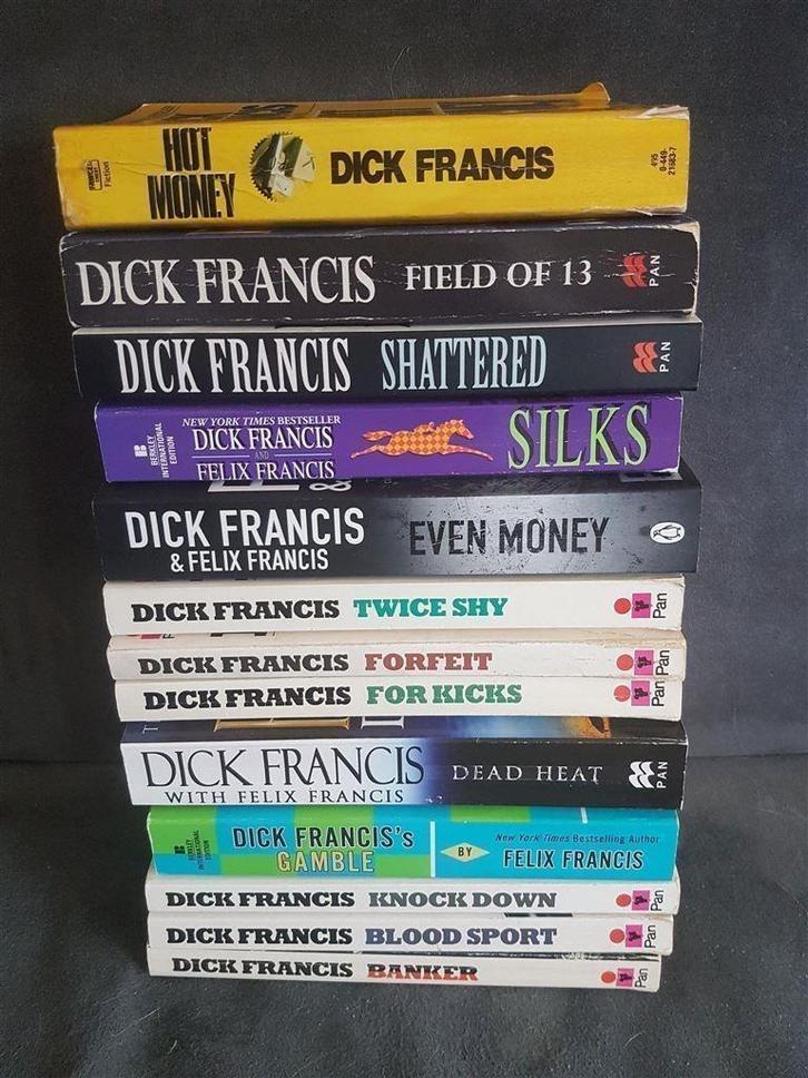 100x dick francis-goede staat-losse verkoop-engels, Boeken, Taal | Engels, Zo goed als nieuw, Ophalen of Verzenden