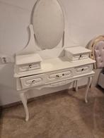 Witte kaptafel, Huis en Inrichting, Tafels | Kaptafels, Ophalen of Verzenden, Zo goed als nieuw, 50 tot 100 cm, Minder dan 100 cm