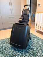 Reiskoffer met kinderzitje mountain buggy - weinig gebruikt, Wieltjes, Gebruikt, Hard kunststof, Minder dan 50 cm
