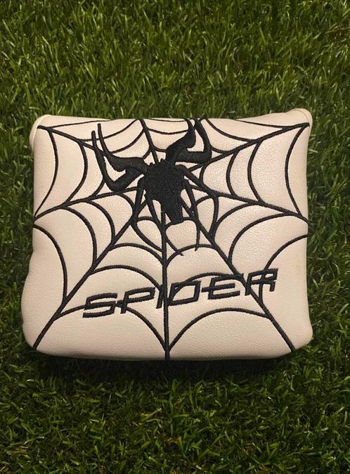 TAYLORMADE SPIDER TOUR PUTTER HEADCOVER / HOES - WIT, Sport en Fitness, Golf, Club, Overige merken, Ophalen