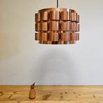 Vintage Koperen Hanglamp Werner Schou Coronell Deens design, Gebruikt, Ophalen of Verzenden, X, Metaal