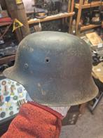 Mooie org M42 helm, Ophalen of Verzenden, Landmacht, Duitsland, Helm of Baret