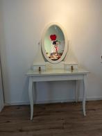 Make-up tafel met spiegel (Ikea Hemnes), Huis en Inrichting, Tafels | Kaptafels, Ophalen, Gebruikt, 50 tot 100 cm, Minder dan 100 cm