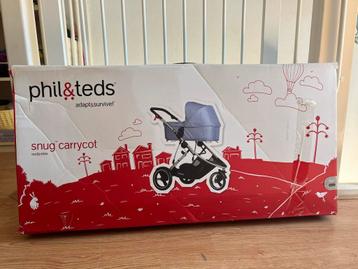 Phil & Teds Snug Carrycot Reiswieg - Nieuw! beschikbaar voor biedingen