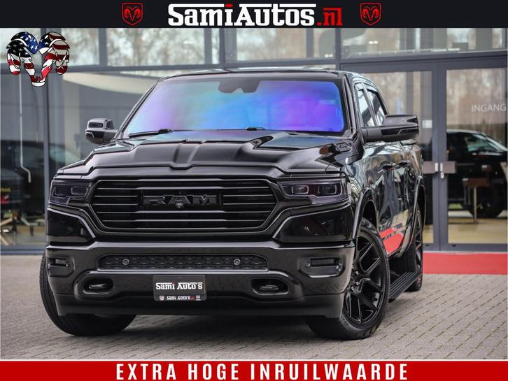 Dodge Ram 1500 BLACK OPS LONGHORN 5.7 V8 HEMI | 8820KM! | BO, Auto's, Dodge, Bedrijf, Te koop, RAM 1500, 360° camera, 4x4, ABS