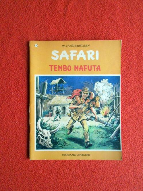 Willy Vandersteen: Safari 21 (sticker ontbreekt!), Boeken, Stripboeken, Eén stripboek, Ophalen of Verzenden