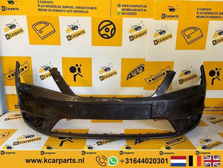 Voorbumper Seat Toledo 2012-2016 KLS PDC Bumper 6JA807221, Auto-onderdelen, Carrosserie en Plaatwerk, Bumper, Seat, Voor, Gebruikt