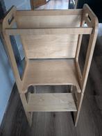 Houten Montessori leertoren, keuken toren, Kinderen en Baby's, Ophalen, Zo goed als nieuw, Overige typen
