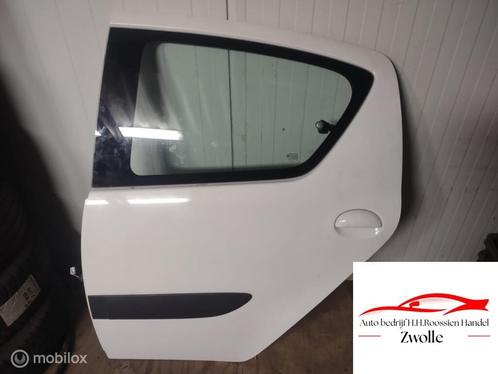 Achterdeur links linksachter wit Toyota Aygo I ('05-'14), Auto-onderdelen, Carrosserie en Plaatwerk, Deur, Toyota, Achter, Links