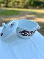 Vintage Ovenschaal dekschaal MZ Czechoslovakia, Huis en Inrichting, Keuken | Servies, Gebruikt, ., Ophalen of Verzenden, Kom(men)