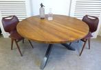 prachtige ronde eettafel 140 cm, Huis en Inrichting, Tafels | Eettafels, Ophalen, 100 tot 150 cm, 50 tot 100 cm, Vijf personen of meer