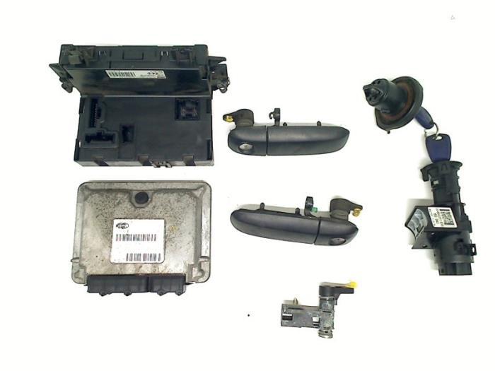 Kontaktslot + Sleutel van een Fiat Panda, Gebruikt, -, -, Ophalen of Verzenden