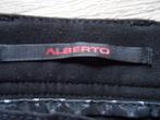 heren broek van alberto maat W38   L34, Verzenden, Zwart, ALBERTO, Nieuw