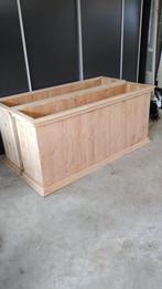 Douglas houten maatwerk bloembakken, planten sierbakken, Tuin en Terras, Bloembakken en Plantenbakken, Ophalen, Tuin, Minder dan 60 cm