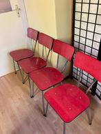 Vintage retro formica stoelen, Antiek en Kunst, Ophalen