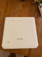 Zyxel T-50 glasvezel router, Ophalen of Verzenden, Zo goed als nieuw, Router met modem, Zyxel