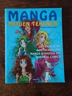 Manga Meiden Tekenen - Leer het zelf!, Ophalen of Verzenden, Zo goed als nieuw, Tekenen en Schilderen, Geschikt voor kinderen