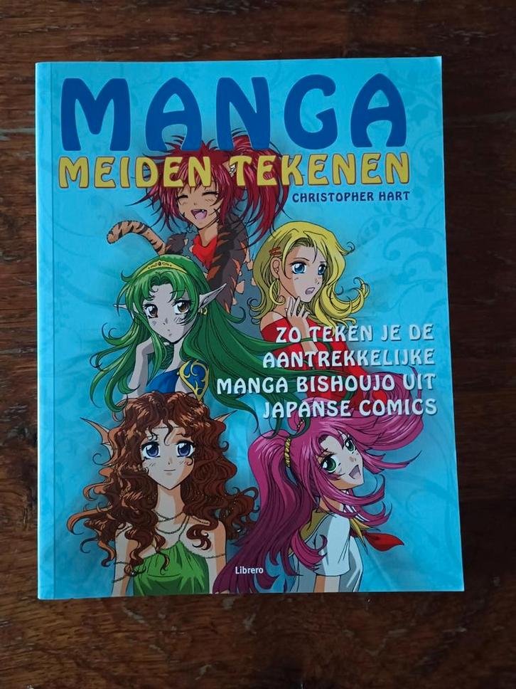 Manga Meiden Tekenen - Leer het zelf!, Boeken, Hobby en Vrije tijd, Zo goed als nieuw, Tekenen en Schilderen, Geschikt voor kinderen