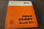 VW Polo Derbi Audi 50 1977-1980 reparatie handleiding, Ophalen of Verzenden