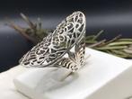 Mandala Ring 925 Sterling Zilver - Maat 18, 18 tot 19, Nieuw, Ophalen of Verzenden, Dame