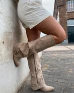 Taupe Slouchy Laarzen - Maat 36-41, Hoge laarzen, Beige, Nieuw, Ophalen of Verzenden