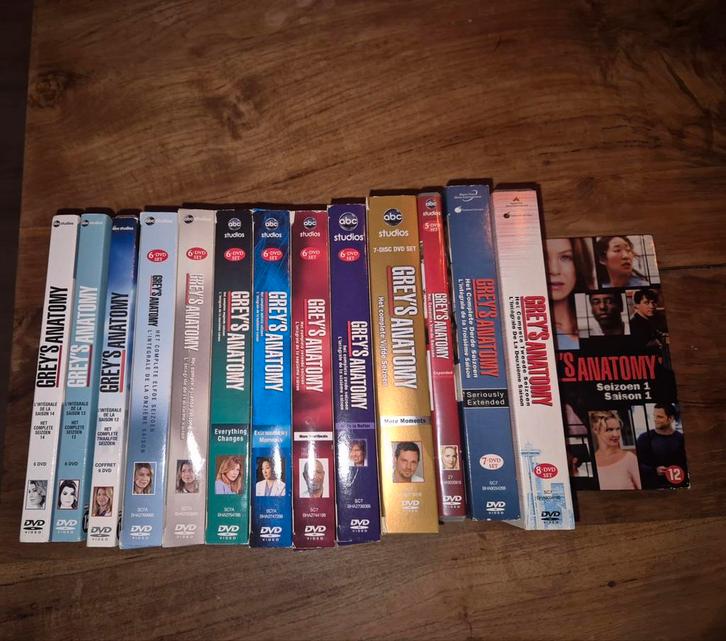 Grey's Anatomy DVD Collectie, Cd's en Dvd's, Dvd's | Tv en Series, Zo goed als nieuw, Drama, Boxset, Vanaf 12 jaar, Ophalen of Verzenden