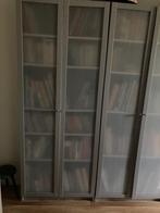 Ikea Billy boekenkast met deuren. 3 stuks, Ophalen, Overige materialen, 200 cm of meer, 50 tot 100 cm