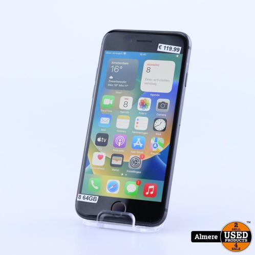 iPhone 8 64GB Space Gray, Telecommunicatie, Mobiele telefoons | Apple iPhone, Zo goed als nieuw