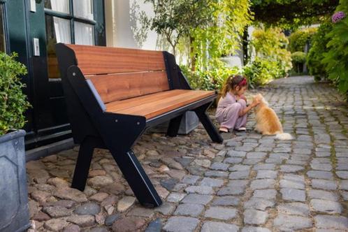 Spinwood | D1 | Bank | Tafel | Inklapbaar, Tuin en Terras, Tuinbanken, Zo goed als nieuw, Hout, Ophalen