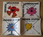 4 Meneertje Boekjes - Roger Hargreaves - jaren 70, Ophalen of Verzenden, Gelezen, Roger Hargreaves, Fictie algemeen