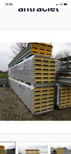 Geïsoleerde damwandplaten!, Doe-het-zelf en Verbouw, 4 tot 8 cm, Nieuw, Ophalen of Verzenden, Hardschuim (Pir)