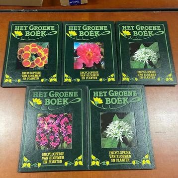 Het Groene Boek Encyclopedie van Bloemen en Planten 5 boeken