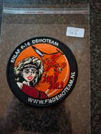 Patch RNLAF F-16 Demo Team 2010-2011, Ophalen of Verzenden, Nieuw, Patch, Badge of Embleem