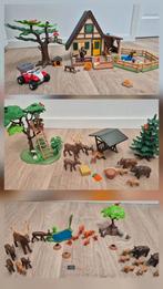 Playmobil 4207 + 4208 + Veel dieren - Combi deal, Ophalen of Verzenden, Zo goed als nieuw, Complete set