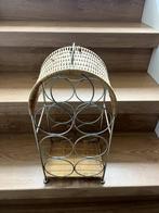 Wijnrek van riet, Huis en Inrichting, Woonaccessoires | Wijnrekken, Ophalen of Verzenden, Hout, Minder dan 50 cm, Minder dan 5 flessen