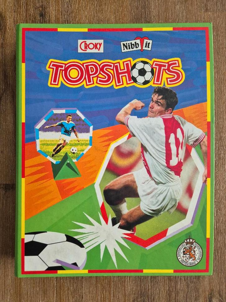 Flippo’s map Topshots – bijna compleet (inclusief EK ’96), Verzamelen, Flippo's, Verzameling, Met verzamelmap(pen), Ophalen of Verzenden