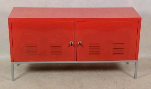 2 rode Ikea Ps locker kastjes, Huis en Inrichting, Kasten | Lockerkasten, Gebruikt, Ophalen