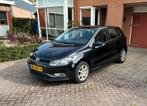Volkswagen Polo 1.2 TSI 66KW 2015 Zwart, Auto's, 4 cilinders, Zwart, Origineel Nederlands, Handgeschakeld