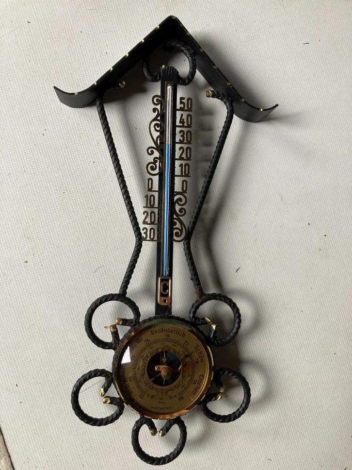 Vintage Barometer, jaren '60., Huis en Inrichting, Woonaccessoires | Thermometers, Nieuw, Binnenthermometer, Ophalen of Verzenden