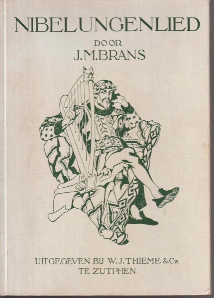 Nibelungenlied; J.M.Brans; 1926, Boeken, Literatuur, Gelezen, Verzenden