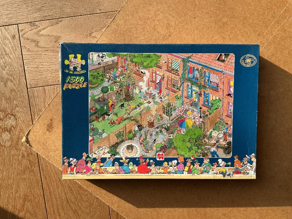 Puzzel Jan van Haasteren 1500 stukjes, Ophalen of Verzenden, 500 t/m 1500 stukjes, Gebruikt