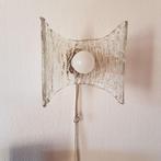 2 Antieke Kaiser Leuchten Ice Glass Wandlampen, Ophalen of Verzenden, Zo goed als nieuw, Glas